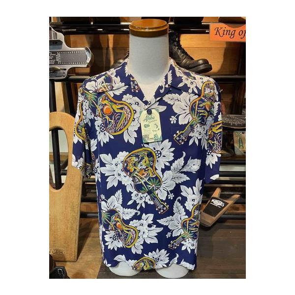 サンサーフ/SUNSURF アロハシャツ Lot No. SS39613 RAYON HAWAIIAN SHIRT “UKULELE MELODY”