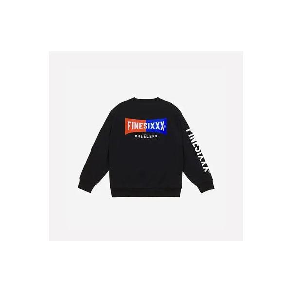 ファインシックス/FINESIXXX スウェット STANDARD CREW NECK SWEAT - BLACK