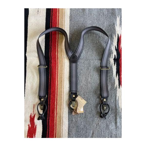 アートブラウン/ArtBrown サスペンダー SUSPENDERS HERRINGBONE BLK