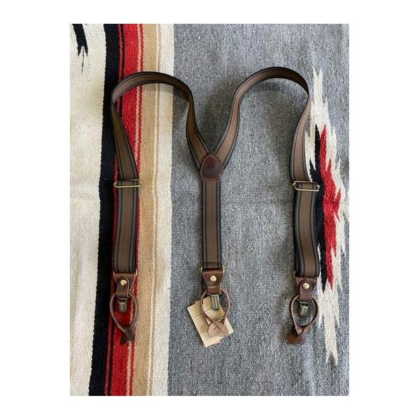 アートブラウン/ArtBrown サスペンダー SUSPENDERS HERRINGBONE BRW