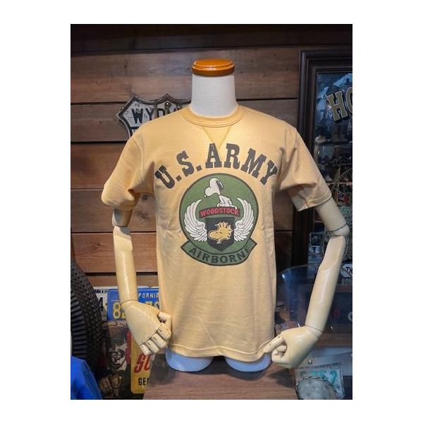トイズマッコイ/TOYS McCOY Tシャツ TMC2560 SNOOPY TEE “U.S. ARMY AIRBORNE SUBDUED”