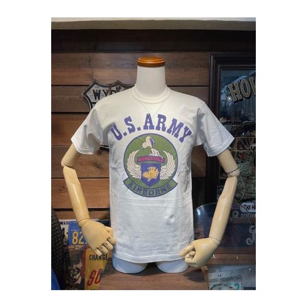 トイズマッコイ/TOYS McCOY Tシャツ TMC2560 SNOOPY TEE “U.S. ARMY AIRBORNE SUBDUED” OFF