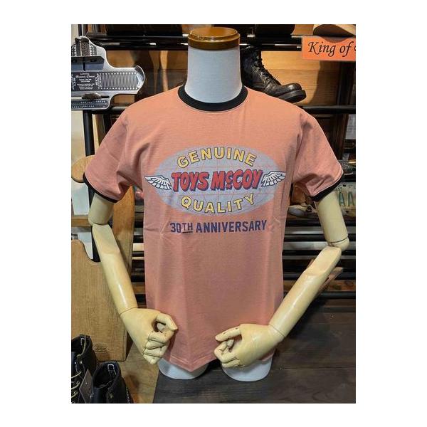 トイズマッコイ/TOYS McCOY Tシャツ TMC2609 JOHNNY RINGER TEE 30TH ANNIVERSARY TOYS McCOY LOGO CU