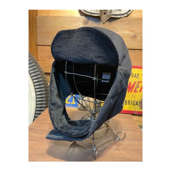 アンクラウド/UNCROWD キャップ UC-301-022 BOMBER CAP BLK