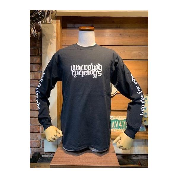 アンクラウド/UNCROWD ロンＴ UC-801-021 Print L/S Tee UCT BLK