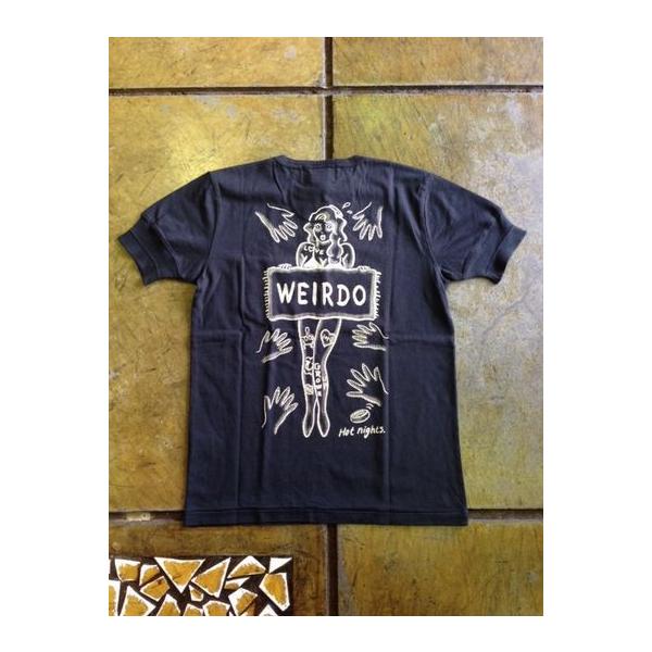 ウィアード/WEIRDO Tシャツ WRD-17-SS-31 HOT NIGHTS - S/S HENRY T-SHIRTS BLK
