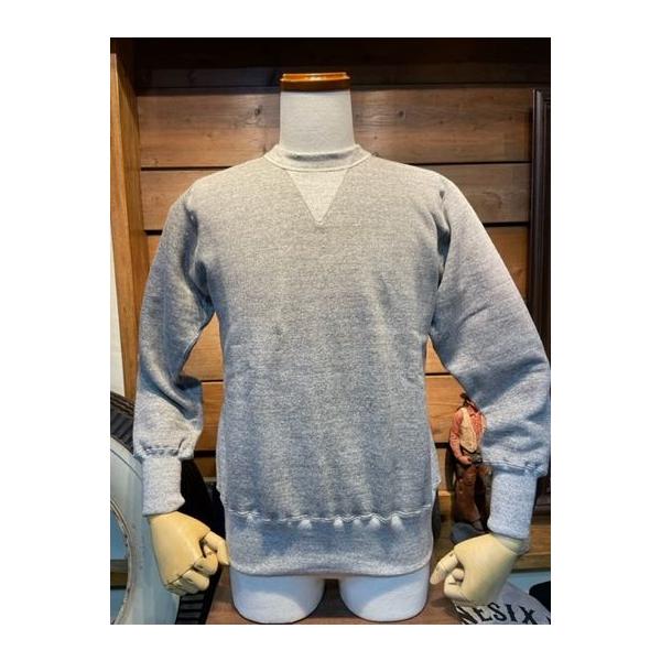 ウエアハウス/WAREHOUSE スウェット 404 FREEDOM SLEEVE CREW NECK SWEAT GY
