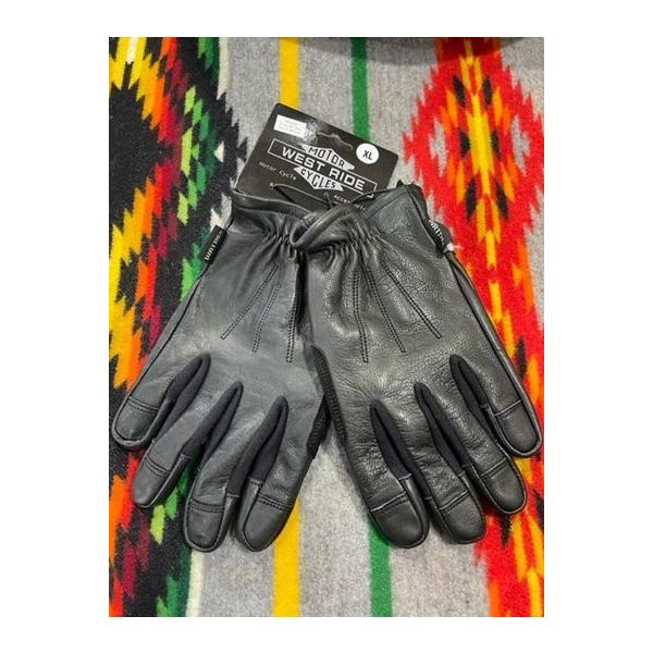 ウエストライド/WESTRIDE グローブ SOLID REGULAR GLOVE BLK :wr