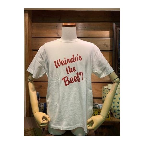 ウィアード/WEIRDO Tシャツ WRD-19-SS-35 Weirdo's the Beef? - S/S T-SHIRTS WH