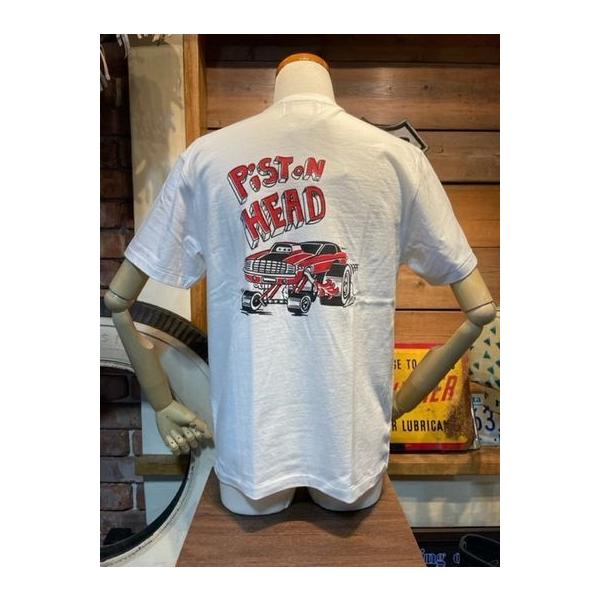 ウィアード/WEIRDO Tシャツ WRD-22-SS-26 S/S Crew Neck Pocket Tee”Piston Head” WH
