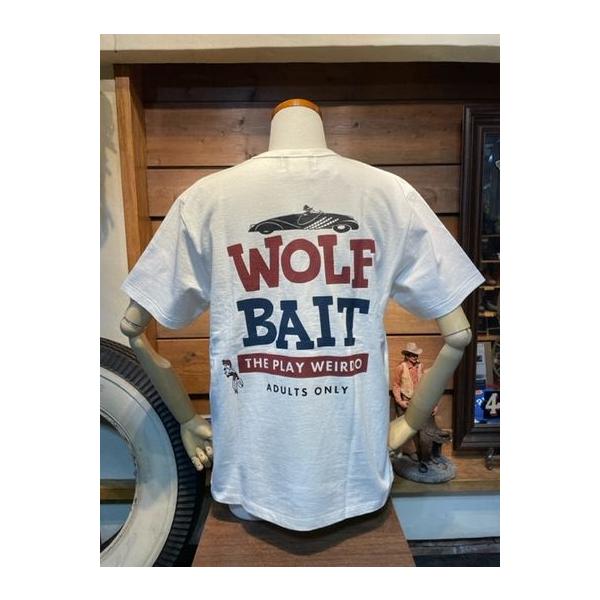 ウィアード/WEIRDO Tシャツ WRD-23-SS-28 BIG BAD WOLF - S/S T-SHIRTS WH
