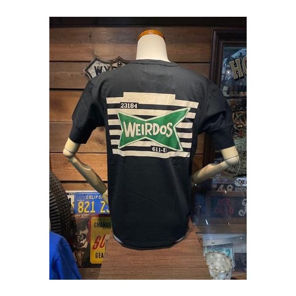 ウィアード/WEIRDO Tシャツ WRD5125 WEIRDOS KUSTOM - S/S HENRY T-SHIRTS BLK