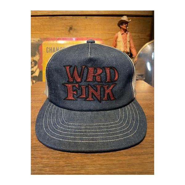 ウィアード/WEIRDO キャップ WRD51G03 WRD FINK - DENIM TRUCKER CAP