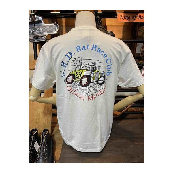 ウィアード/WEIRDO Tシャツ WRD6132 Rat Race Club - S/S T-SHIRTS WH