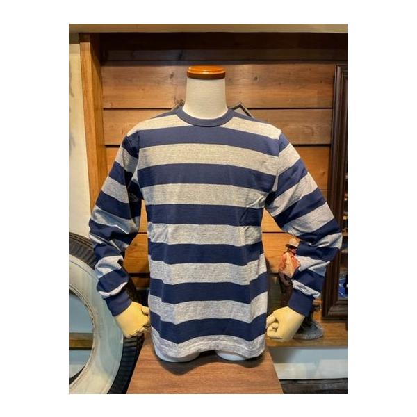 ホワイツビル/WHITESVILLE ボーダーT WV69268 30/2 BORDER T-SHIRT (LONG SLEEVE)