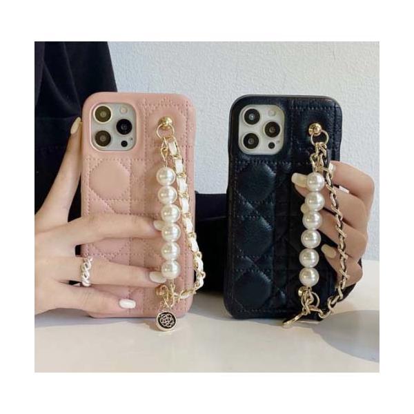 ヴェルサーチ】キルティング iPhone12 iPhone12Proケース