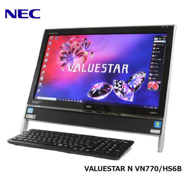 VALUESTAR デスクトップ 一体型PC 中古パソコン NEC 21.5型 N VN770