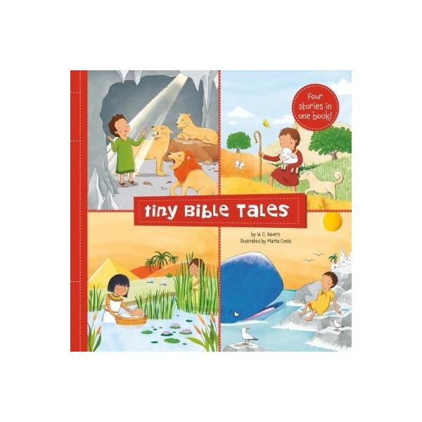 Tiny Bible Tales: Four Little Stories of the Bible's Greatest Heroes (Paperback)