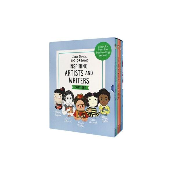 Little People Big Dreams: Inspiring Artist and Writers Gift Set (Hardcover Volume 5)