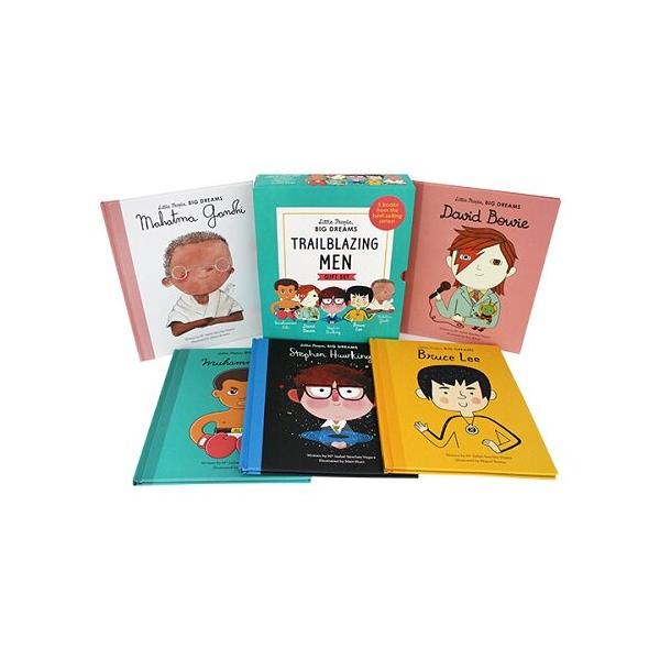 Little People Big Dreams: Trailblazing Men 5 Books from the Best-selling Series! (Hardcover Volume 5)