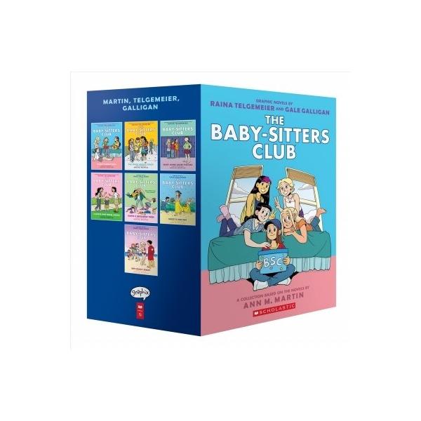 The Baby-Sitters Club Graphic Novels #1-7 Boxed Set (Paperback