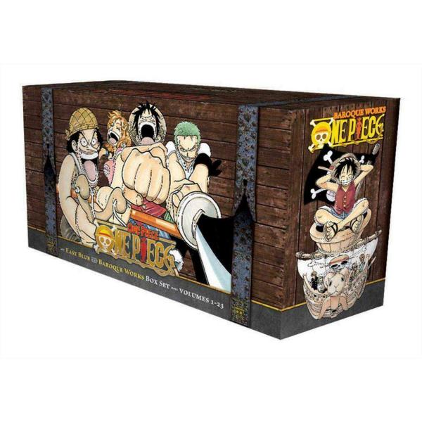 One Piece Box Set 1: East Blue and Baroque Works: Volumes 1-23 with Premium (Boxed Set Original)