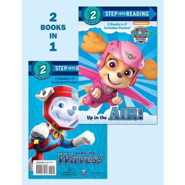 Up in the Air!/Under the Waves! (Paw Patrol) (Paperback)