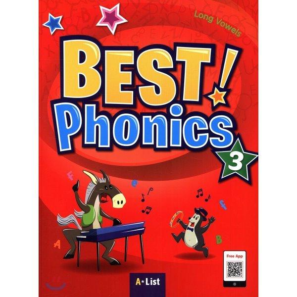 Best Phonics 3: Long Vowels (Student Book with App：音声ダウンロード式)