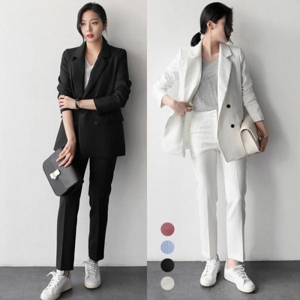 送料無料 スーツ2点セット テーラードジャケット 9分丈パンツ レディース ジャケット ロング丈 春アウター オフィス 上品 フォーマル Buyee Buyee Japanese Proxy Service Buy From Japan Bot Online