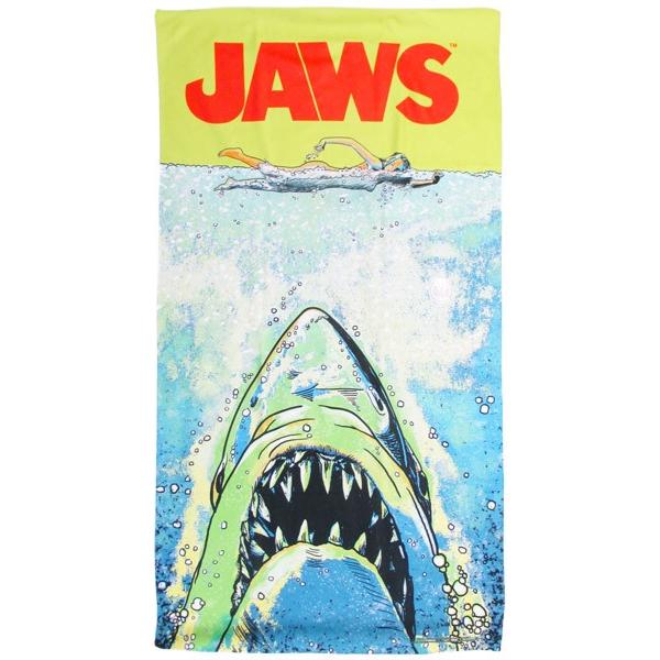 奉仕品 ジョーズ バスタオル JAWS タオル サメ 人喰い鮫 Jaws Attack