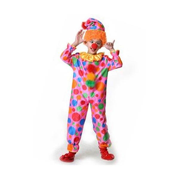 マルチピエロ 120サイズ ハロウィン ピエロ 衣装 コスチューム 子供用 奉仕品