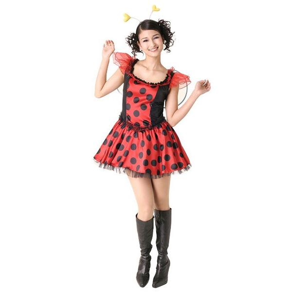テントキュートガール てんとう虫 コスプレ 衣装 女性用 ハロウィン 仮装 コスチューム Cs6859 コスプレ衣装専門店マジックナイト 通販 Yahoo ショッピング