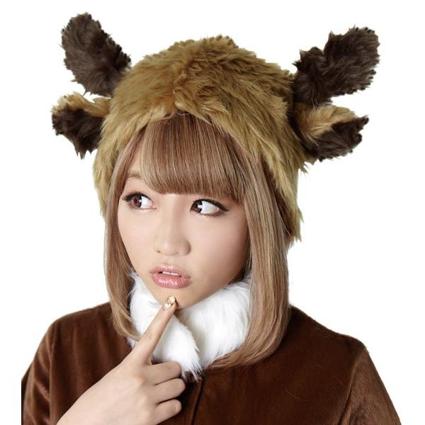 ふわっとトナカイハット かぶりもの 帽子 Cs コスプレ衣装専門店マジックナイト 通販 Yahoo ショッピング