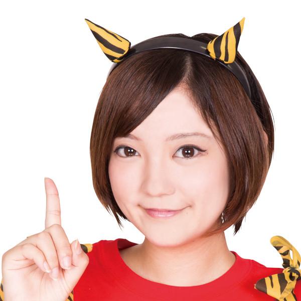 鬼カチューシャ 2本ツノ 節分 豆まき コスプレ オニ 仮装 変装 鬼の