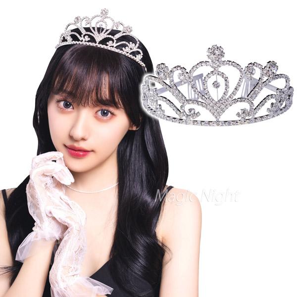 ティアラ 髪飾り シャーロット ハピバ 誕生日 プリンセス お姫様 女 