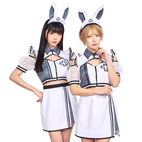 作家さんの、ナースうさぎ ニュークラッシュ ラビットナース うさぎ ナース コスプレ 仮装