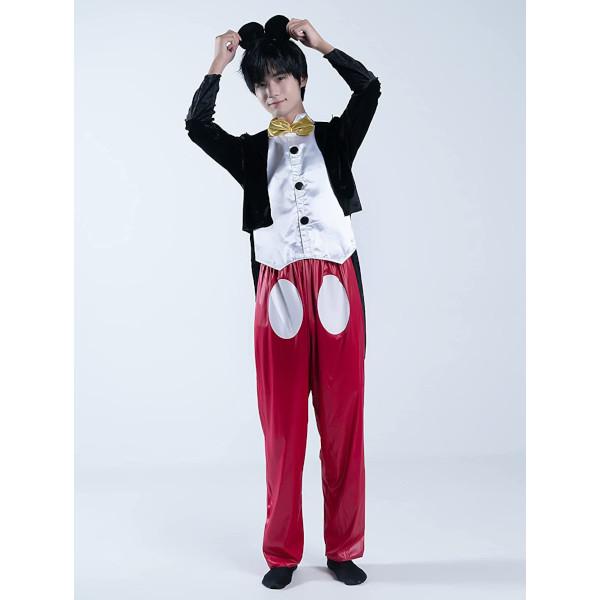 大人！ミッキーマウス☆　コスチューム　衣装　仮装　コスプレ７点セット　ハロウィン 大人！ミッキーマウス☆ コスチューム 衣装 仮装 コスプレ7点