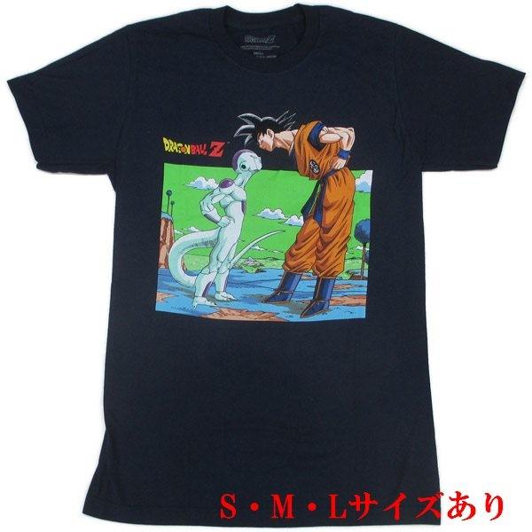 USA版ドラゴンボールZ Tシャツ GOKU & FRIEZA 丸首 半袖 メンズ USA版ドラゴンボールZ Tシャツ GOKU & FRIEZA 丸首 半袖 メンズ