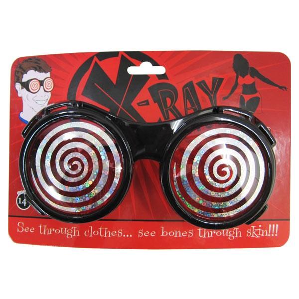 ぐるぐるメガネ エックス線ゴーグル 赤 : コスプレ衣装専門店マジック