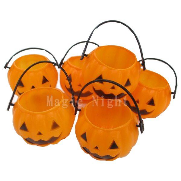 キャンディポット パンプキン 6個入り ハロウィン 小さいバケツ かぼちゃ 小物入れ お菓子入れ 約5 6cm 取っ手付き オレンジ Fs コスプレ衣装専門店マジックナイト 通販 Yahoo ショッピング