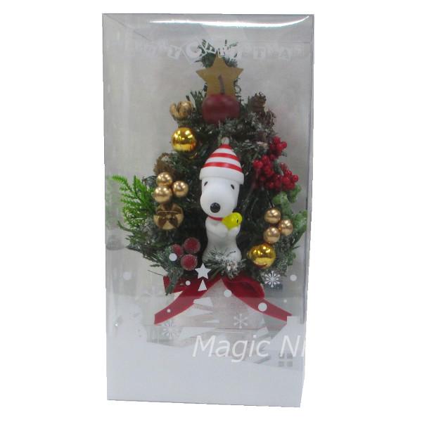スヌーピー ツリー レッドリボン 24cm SNOOPY クリスマスツリー スヌーピー ツリー レッドリボン 24cm SNOOPY クリスマスツリー