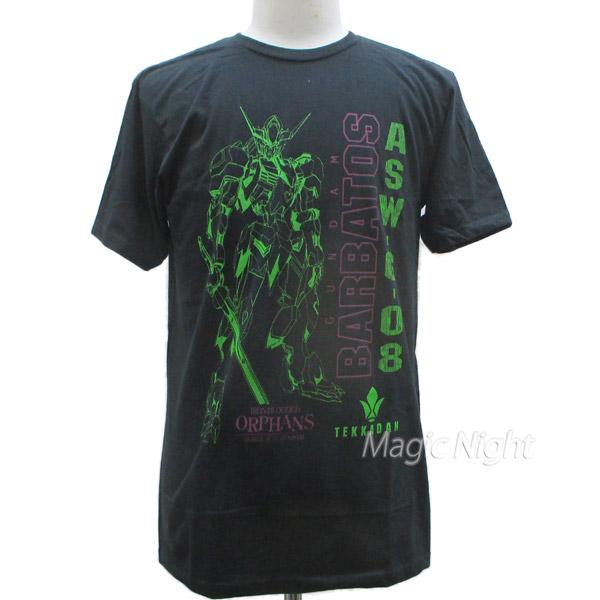 【新品・未着用】『機動戦士ガンダム 鉄血のオルフェンズ』Tシャツ 機動戦士ガンダム 鉄血のオルフェンズ Tシャツ 半袖 大人用 ブラック