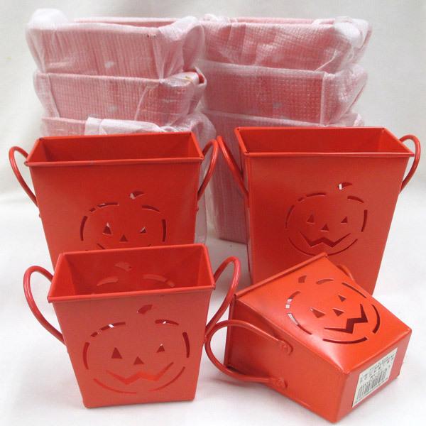 メチャお買得 ハロウィンブリキキャニスター大小10pセット