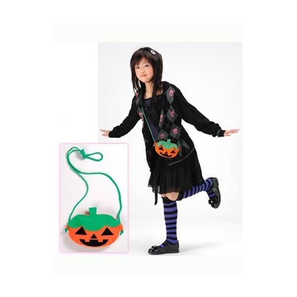 パンプキンポシェット ハロウィン バッグ お菓子入れ
