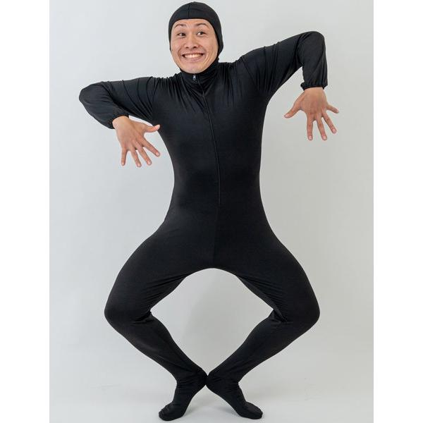 全身タイツ 黒 宴会 衣装 余興 コスチューム : コスプレ衣装専門店