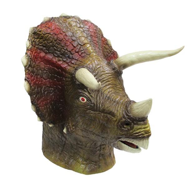 トリケラトプス マスク 恐竜 ラバーマスク かぶりもの Os コスプレ衣装専門店マジックナイト 通販 Yahoo ショッピング