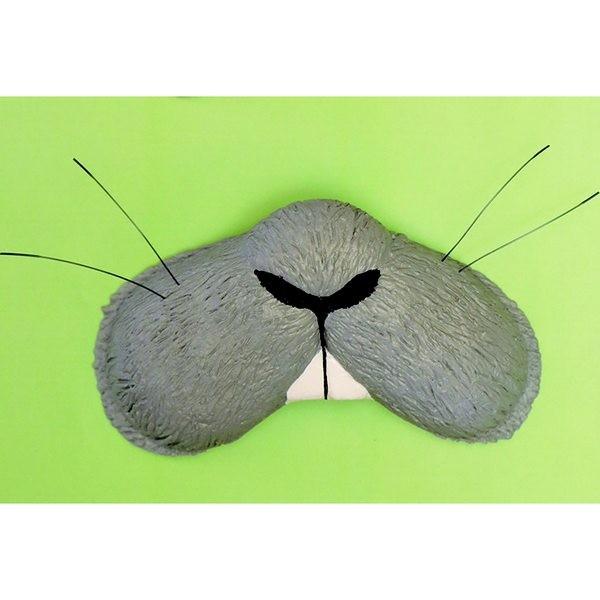 アニマル鼻 うさぎ ライトグレー 灰色 ウサギ 仮装 グッズ アニマルノーズ Os コスプレ衣装専門店マジックナイト 通販 Yahoo ショッピング