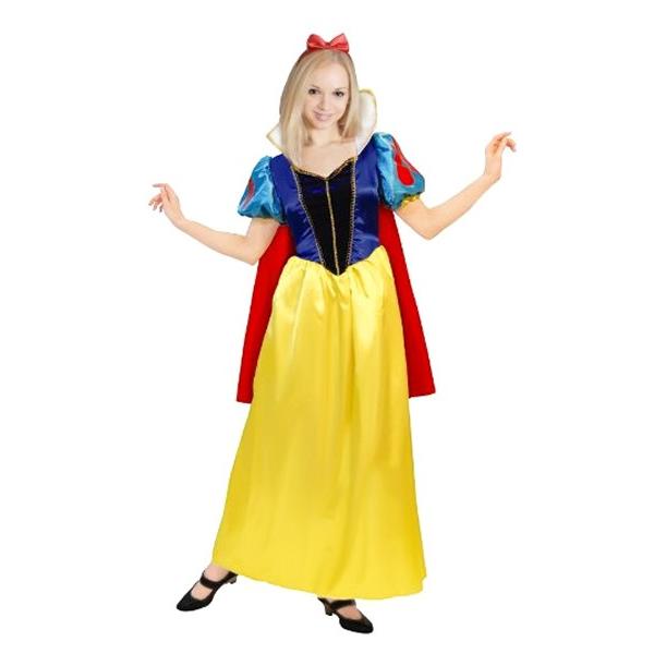 Disney スノーホワイト 白雪姫 コスチューム 大人用 : コスプレ
