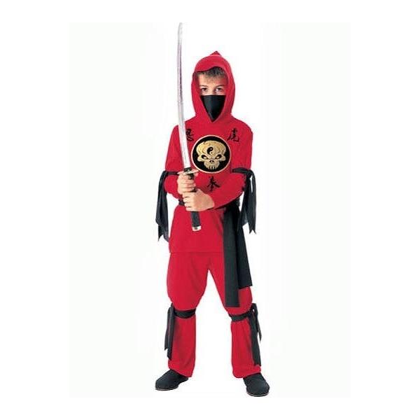 レッドニンジャ 赤忍者 子供用 コスチューム : コスプレ衣装専門店