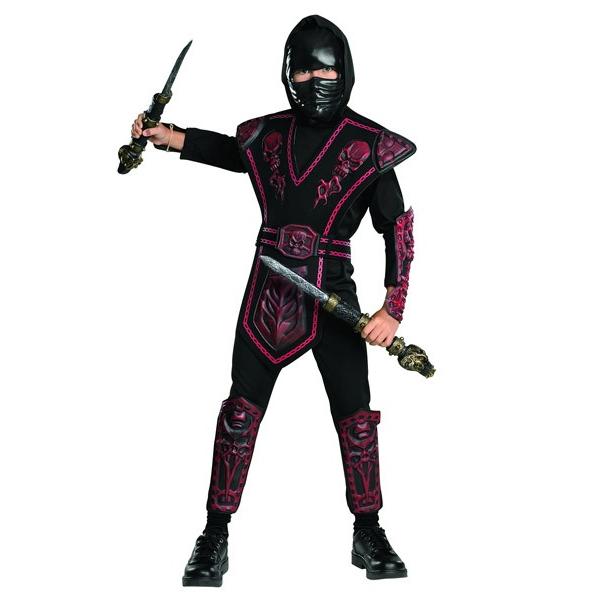 レッドスカル ニンジャ Sサイズ 赤忍者 子供用 コスチューム